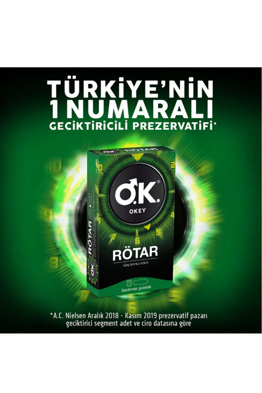 10'lü Okey Prezervatif Rötar