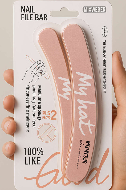 2-Piece Assorted Nail File Set