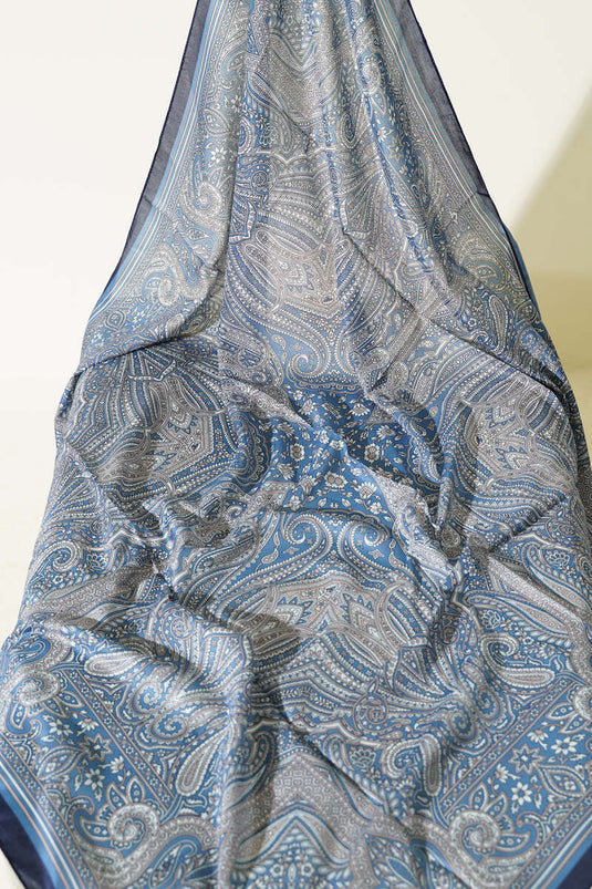 Set de 3 foulards ethniques assortis de 120 cm