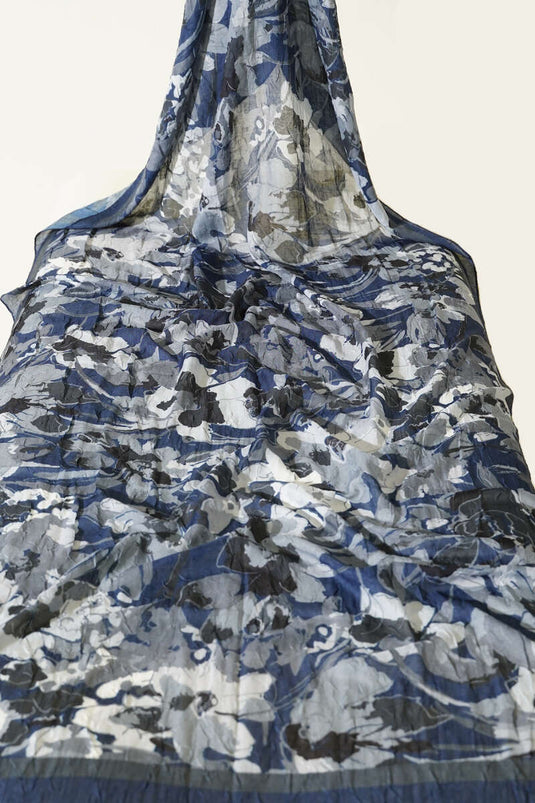 3'lü Çiçekli Soft Bambu Kraş Şal Seti Asorti 1