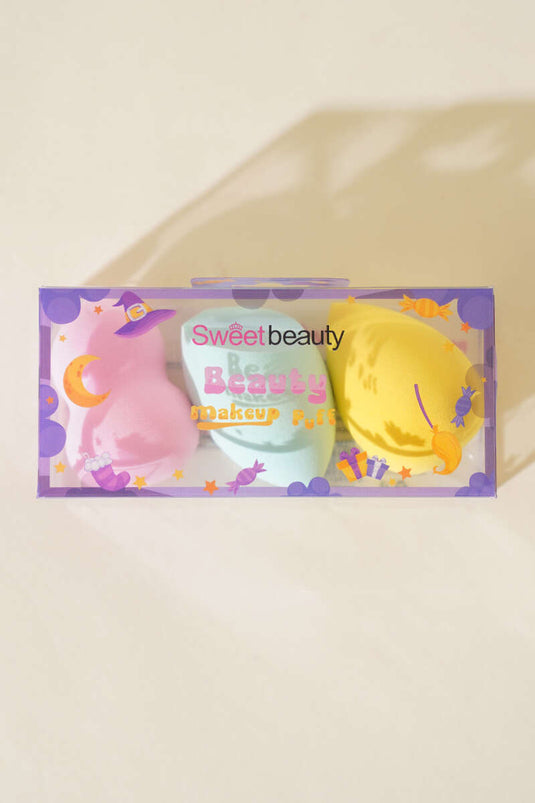 Assortiment de 3 éponges à maquillage 1