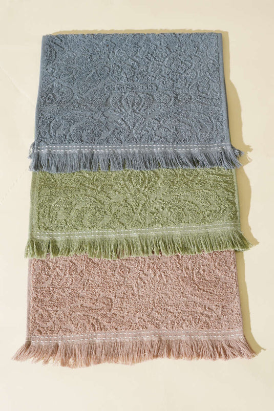 Set of 3 Kitchen Towels Assorted 2