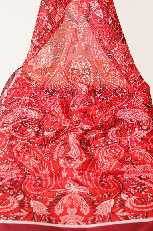 3'lü Paisley Motifli Soft Şal Seti Asorti