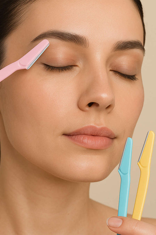 Set of 3 Eyebrow Razors Assorted