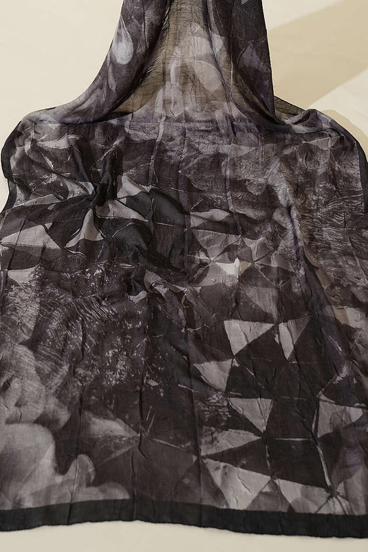 3-Piece Triangle Pattern Bamboo Crinkle Scarf Set Assorted