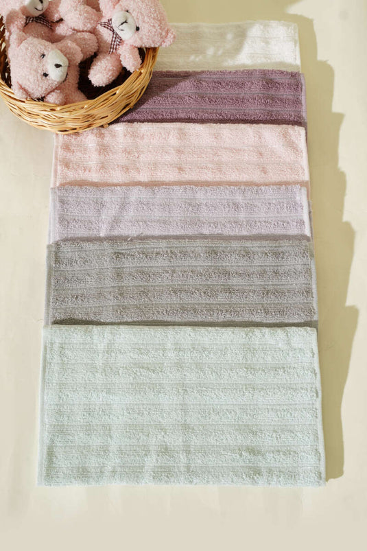 Set da 6 asciugamani da cucina in cotone multicolore assortiti 1