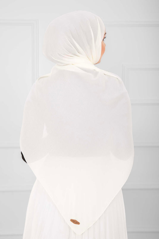 Aerobin Jazz Shawl Light Cream