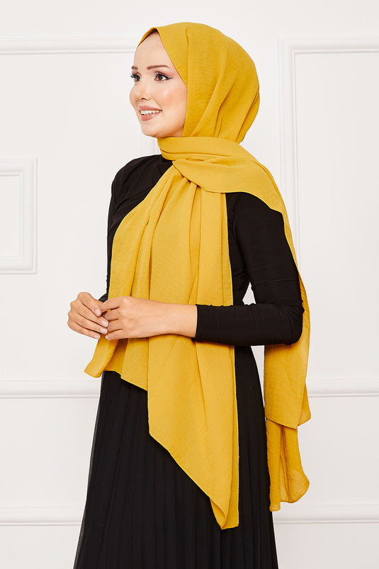 Châle Aerobin Jazz Moutarde