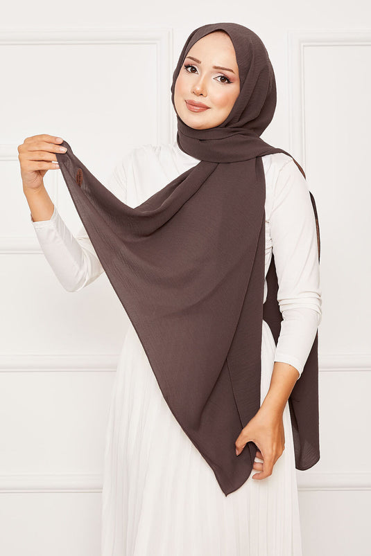 Aerobin Jazz Shawl Dark Mink