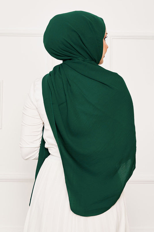 Aerobin Jazz Schal Smaragdgrün