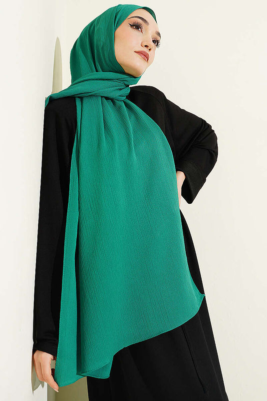 Foulard Écorce d'Arbre Vert