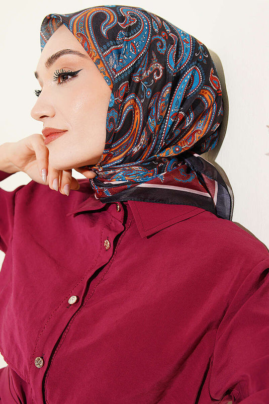 Foulard Antik Paisley Motif Parlement