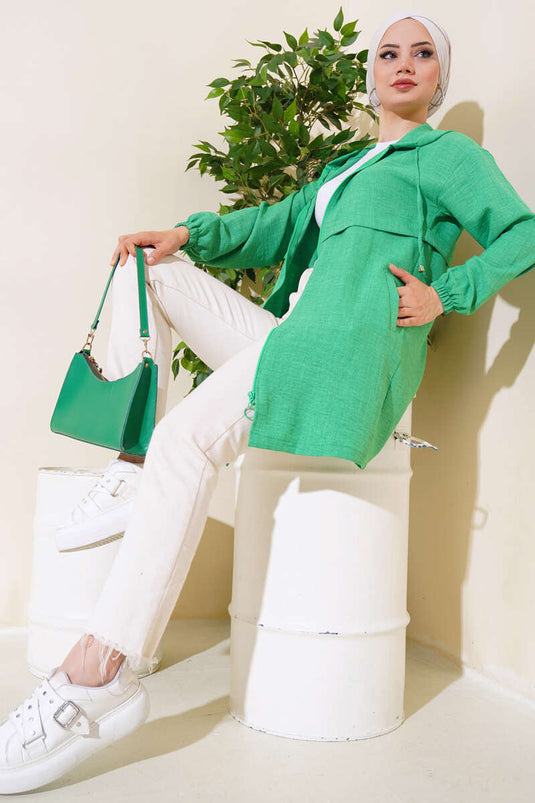 Benetton Hooded Linen Pot for Boys