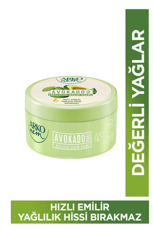 Arko Moisturizing Nourishing Avocado Care Cream 250 ml