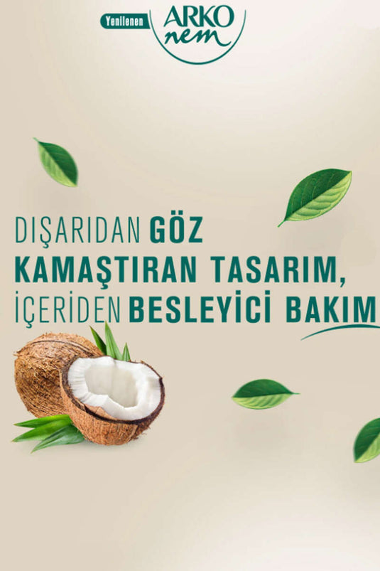 Arko Moisturizing Nourishing Coconut Care Cream 250 ml
