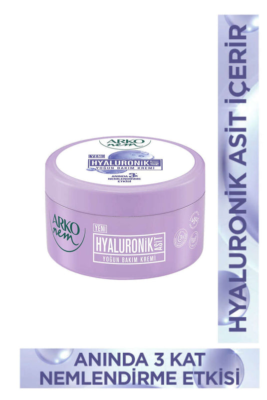 Arko Moisturizing Nourishing Hyaluronic Acid Care Cream 250 ml