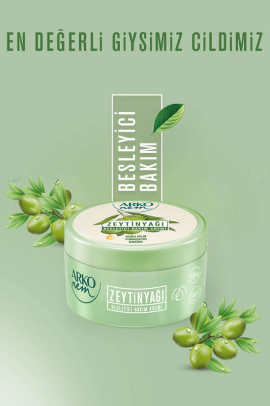 Arko Nem Voedende Olijfolie Verzorgingscrème 250 ml