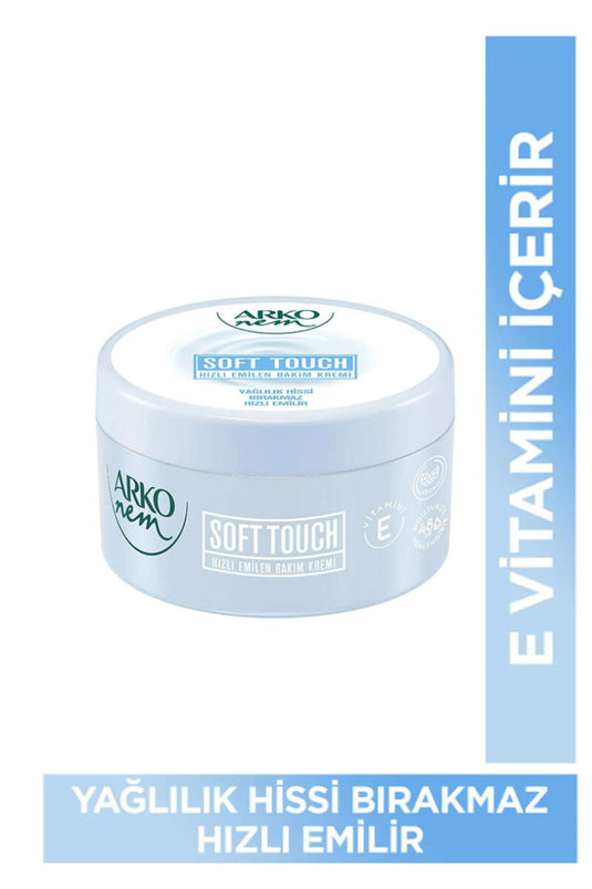 Arko Moisturizing Fast Absorbing Care Cream Soft Touch 250 ml