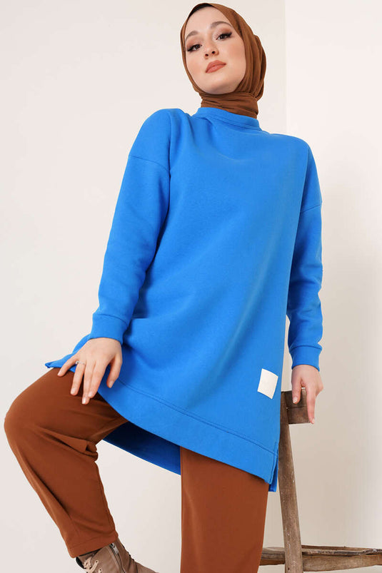 سترة مفصلة بثلاثة خيوط نيلي