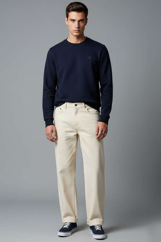 Sweat-shirt bleu marine à l'emblème de Thessalonique