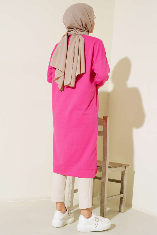 معطف من الأسلحة طويلة الأساسية سترة الفوشيه