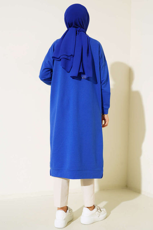 معطف من الأسلحة الطويلة الأساسية تونك ساكس