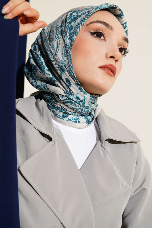 Sciarpa autentica fantasia Arya Beige