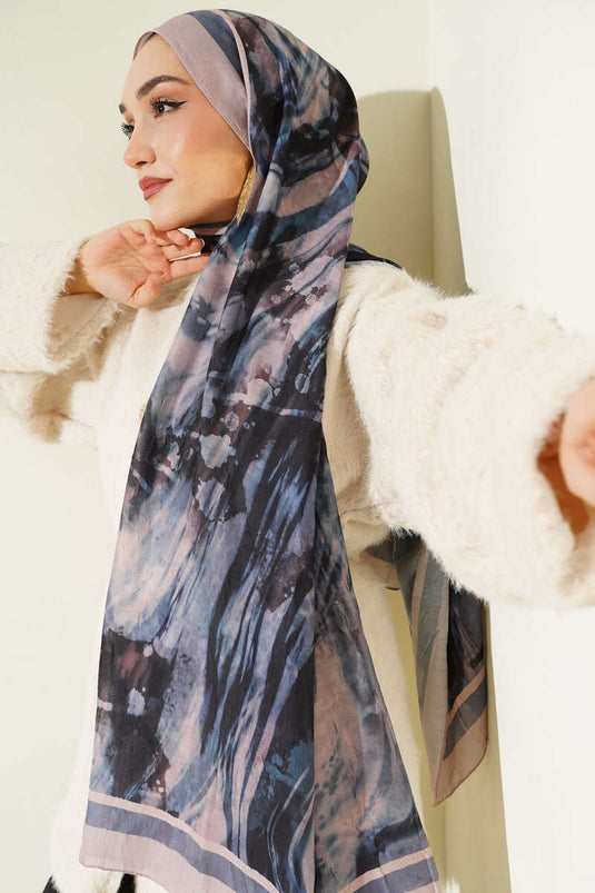 Ashira Écharpe en Bambou Beige Kraş