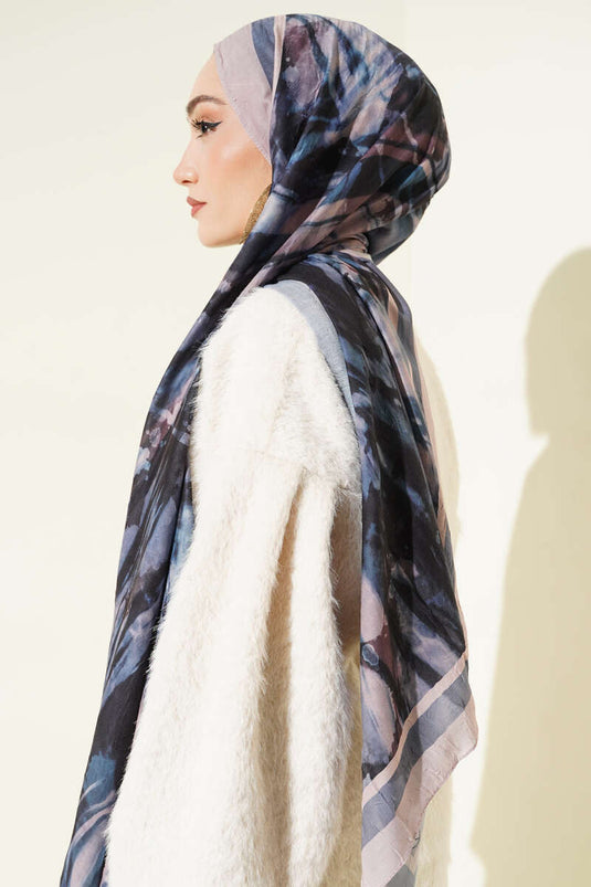 Ashira Écharpe en Bambou Beige Kraş