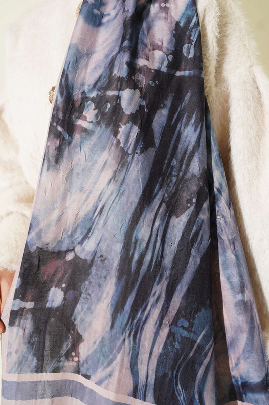 Ashira Écharpe en Bambou Beige Kraş