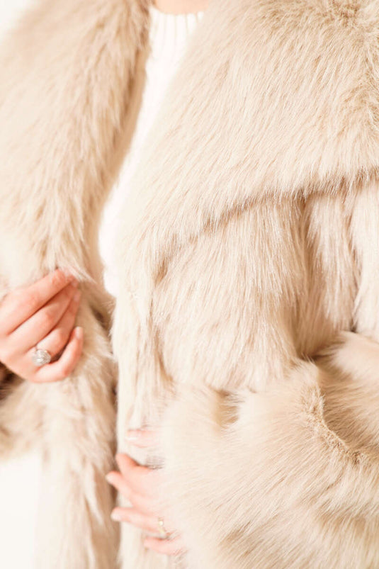 Lined Lolita Fur Beige