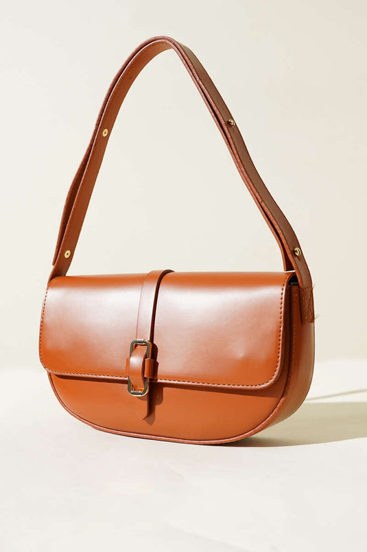 Sac bandoulière ajustable beige