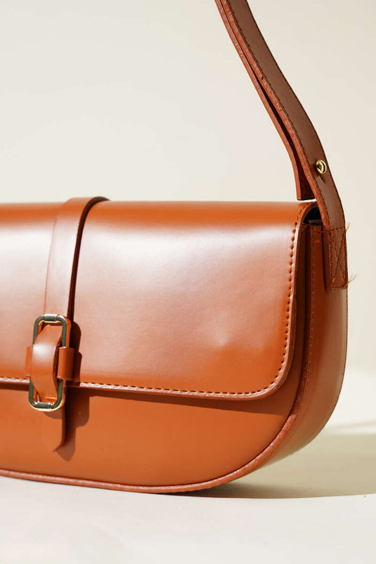 Sac bandoulière ajustable beige