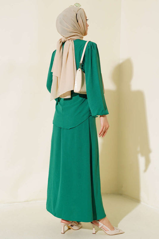 Ayrobin Etekli İkili Takım Yeşil