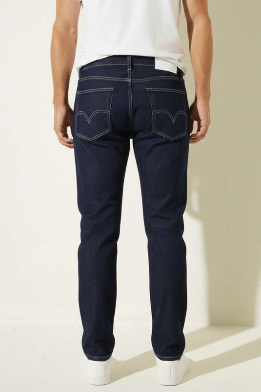 Pantalon en jean ample pour homme bleu marine