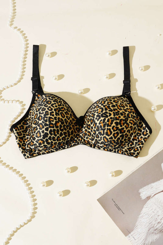 Soutien-gorge léopard sans armatures