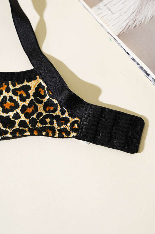 Soutien-gorge léopard sans armatures