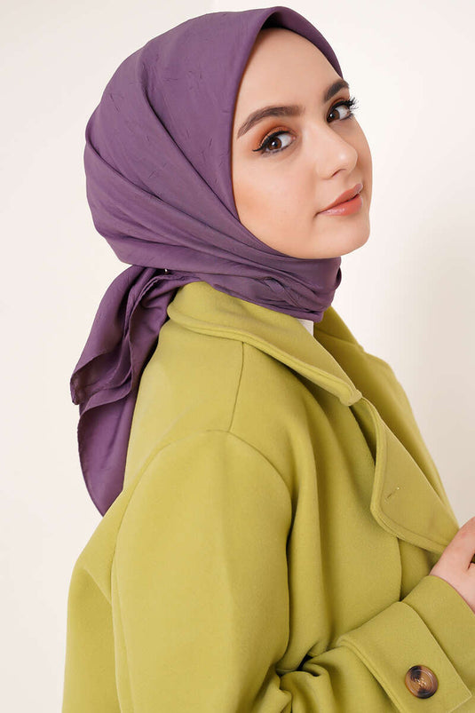 Bambu Kraş Eşarp Lavanta