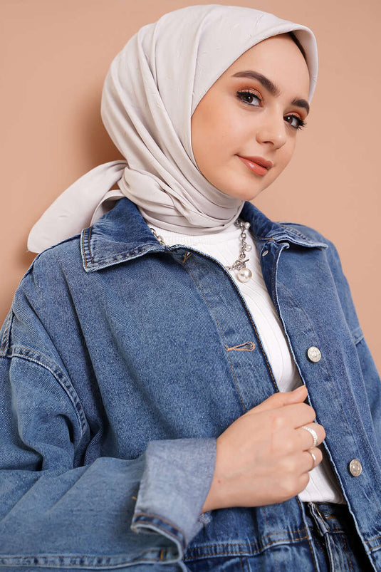 Bambu Kraş Eşarp Taş