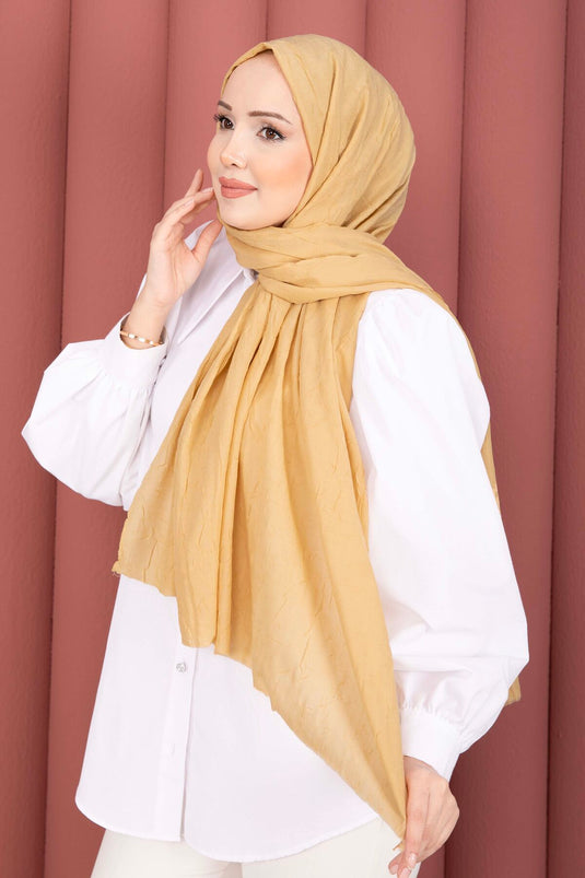 Bamboo Scarf Light Yellow