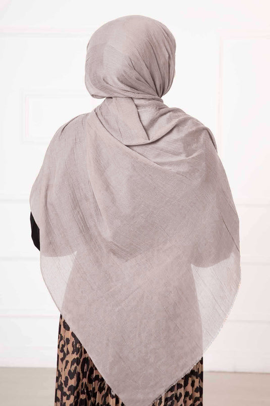 شال الخيزران البيج