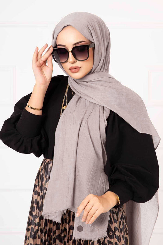 شال الخيزران البيج