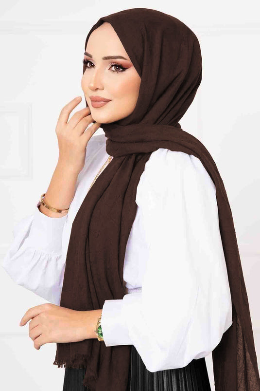 Bamboo Shawl Brown
