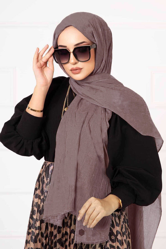 Bamboo Shawl In Deep Powder Pink