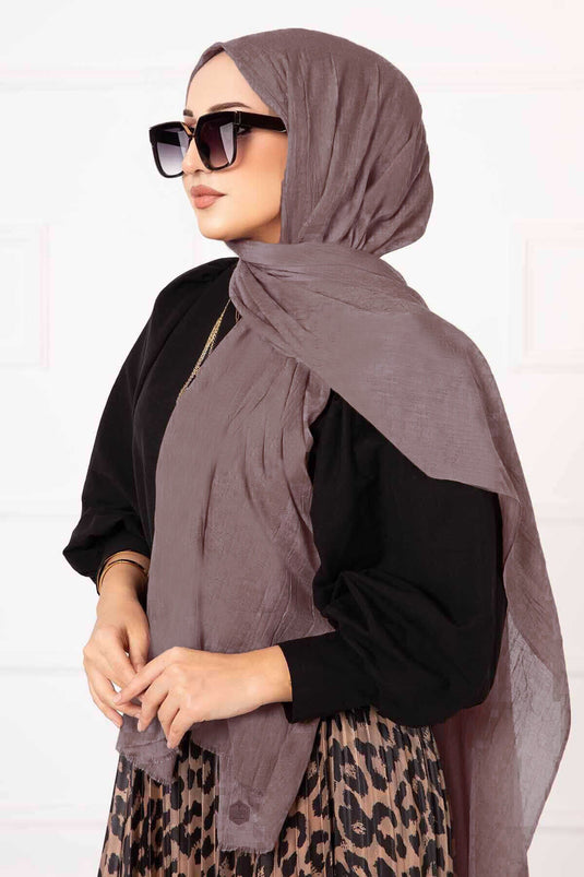 Bamboo Shawl Dark Powder