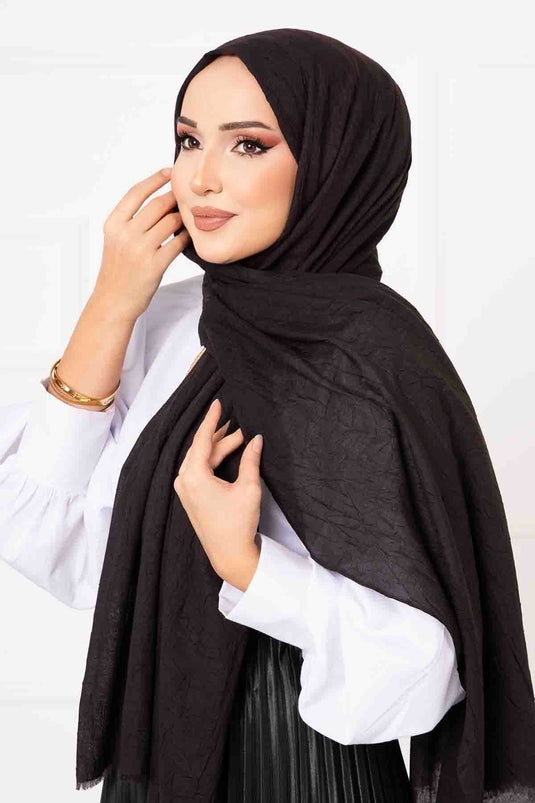 Châle Bambou Noir