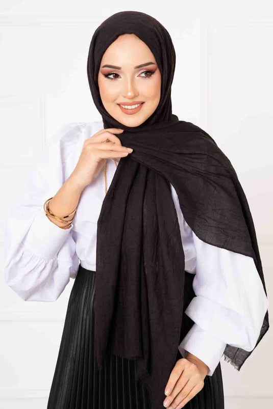 Châle Bambou Noir
