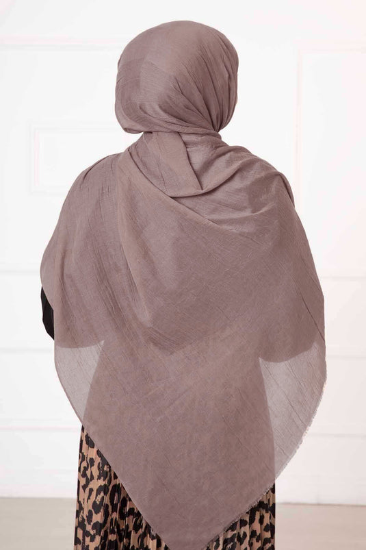 Scialle di bambù in visone