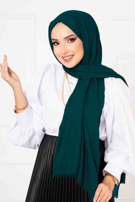 Scialle di bambù smeraldo