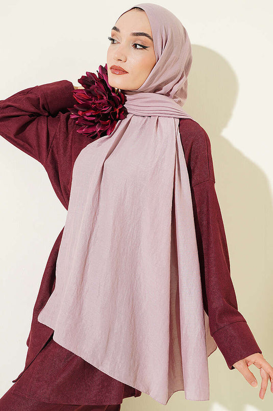 Basic Ayrobin Şal Lila